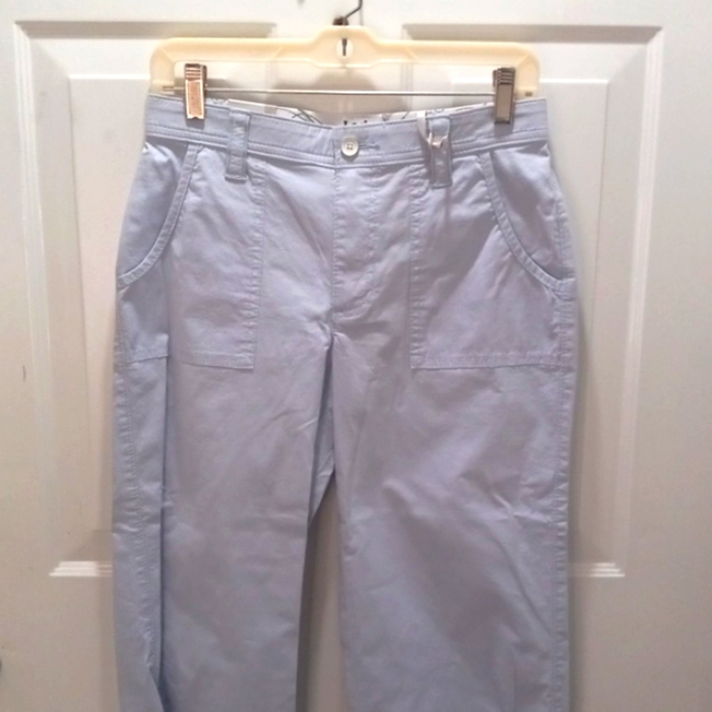 NWT Lee Platiumlabel Breeze Blue Seville Capris Size 8